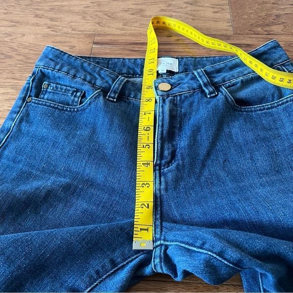 Sezane Flare Denim Jeans 1973 Brut Size 29 Dark Wash - Picture 6 of 12